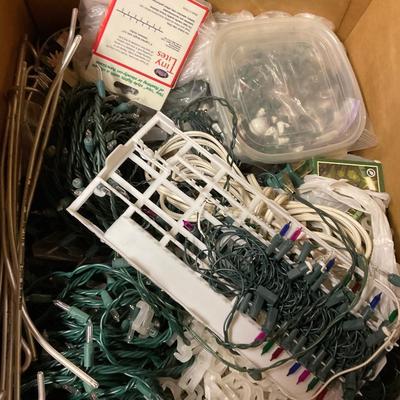 Box Of Christmas Lights.