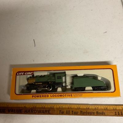 Life-Like Powered Locomotive and Switch