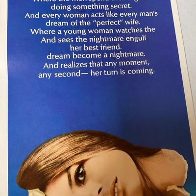 THE STEPFORD WIVES Original Poster 1975