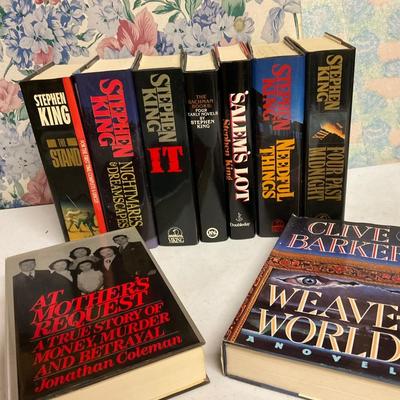 Stephen King, Jonathan Coleman And Clive Barker.