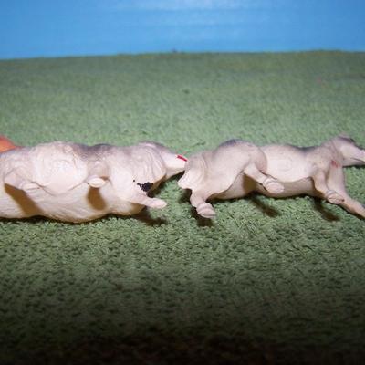 LOT 4 GREAT VINTAGE CELLULOID CRITTERS 4