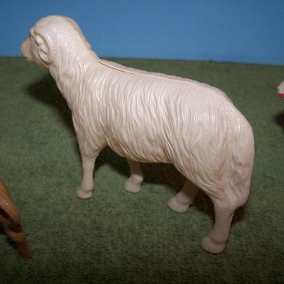 LOT 6 GREAT VINTAGE CELLULOID ANIMALS