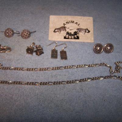 LOT 27  GREAT VINTAGE STERLING JEWELRY
