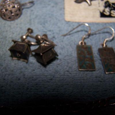 LOT 27  GREAT VINTAGE STERLING JEWELRY