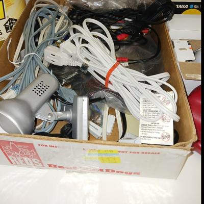 EXTENSION CORDS-LIGHTBULBS-FLASHLIGHT AND MORE