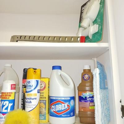 VARIETY OF CLEANING SUPPLIES