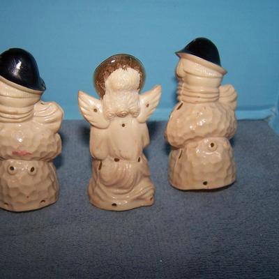 LOT 78 FAB VINTAGE CHRISTMAS LIGHT COVERS SOME FIGURAL& BUBBLE LIGHTSS