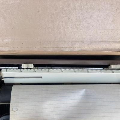 1960â€™s Montgomery Wards Signature 088 Type Writer and Vintage Dictaphone Table