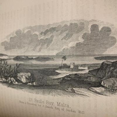 1869 Life & Epistles of Saint Paul by Rev. Conybeare HowsonLot PB101