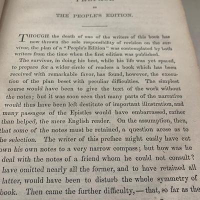 1869 Life & Epistles of Saint Paul by Rev. Conybeare HowsonLot PB101