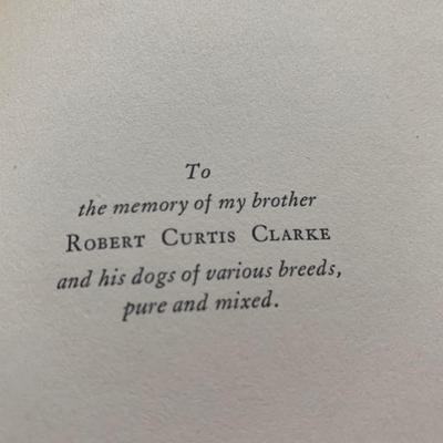 1936 Great Dog Stories of Our Day 1st Printing Frances Clark