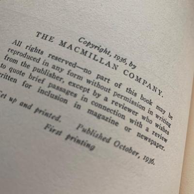 1936 Great Dog Stories of Our Day 1st Printing Frances Clark