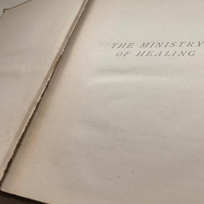 c.1909 Ellen G. White MINISTRY OF HEALING