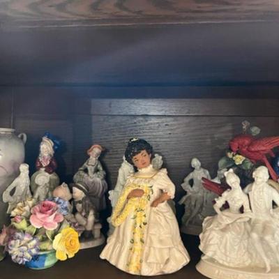 Colonial Porcelain Figurines