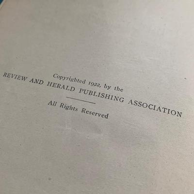 c.1933 Ellen G. White PATRIARCHS & PROPHETS