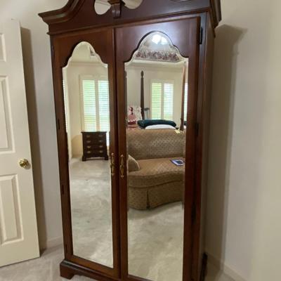 Mirrored Armoire 