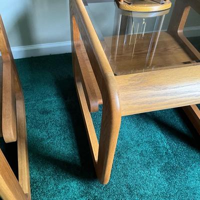 End table, Lamp pair
