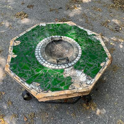 822 Custom Made Mosaic Top Ichiban Table