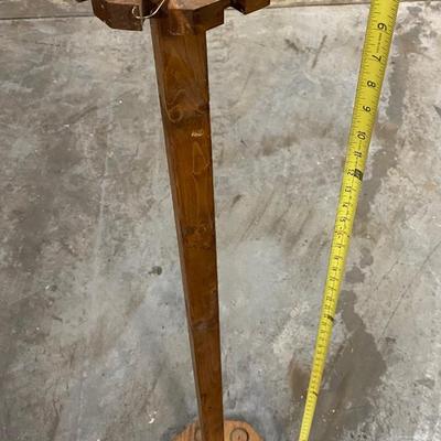 Vintage Fishing Pole Stand