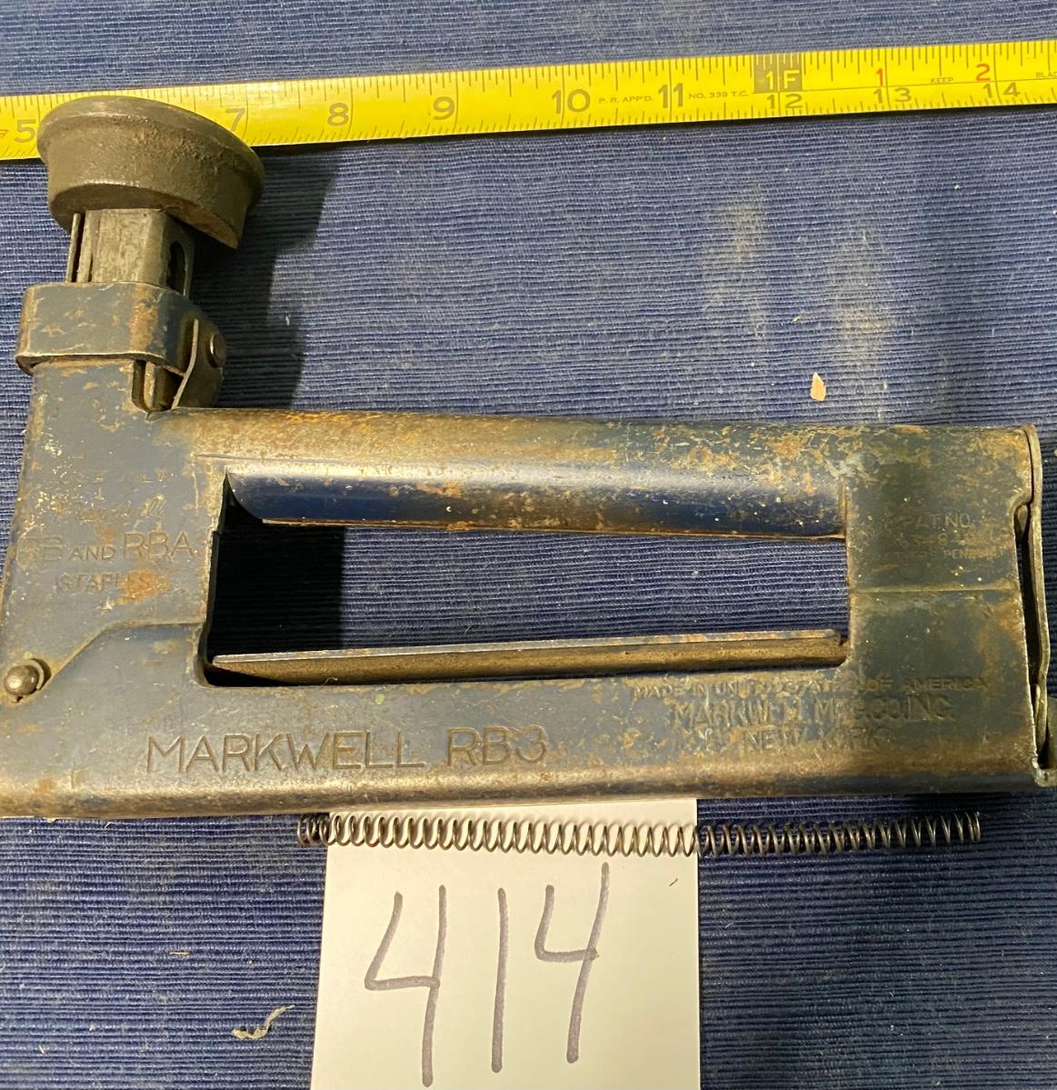 Vintage Markwell RB3 Stapler