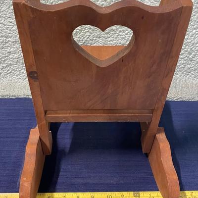 Vintage Doll or Childâ€™s Rocker
