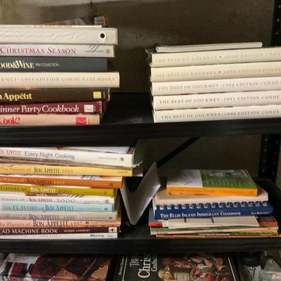 Lot of Cookbooks