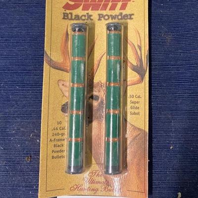 Vintage Swift Black Powder Bullets