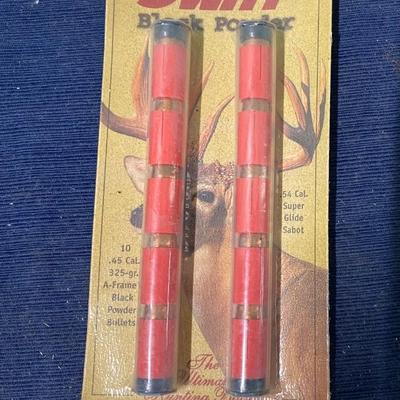 Vintage Swift Black Powder Bullets