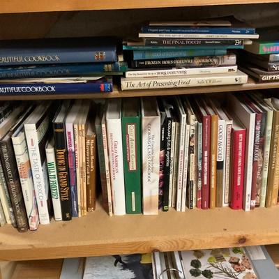 Cookbooks / Shelf Not Included.