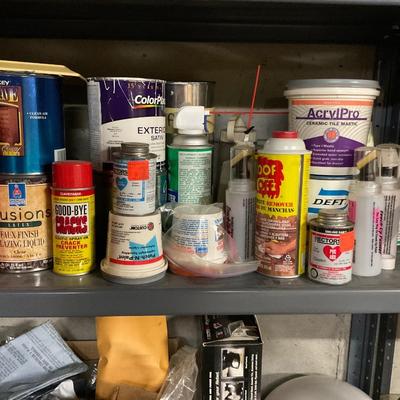 Paint and Miscellaneous/ Shelf Not Included