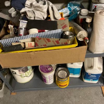 Paint and Miscellaneous/ Shelf Not Included