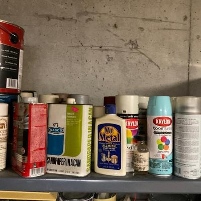 Paint and Miscellaneous/ Shelf Not Included