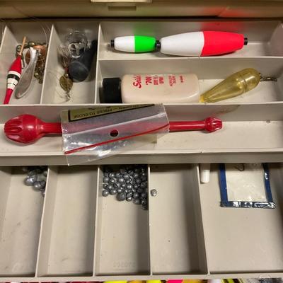 Tackle Box And Fishing Supplies
