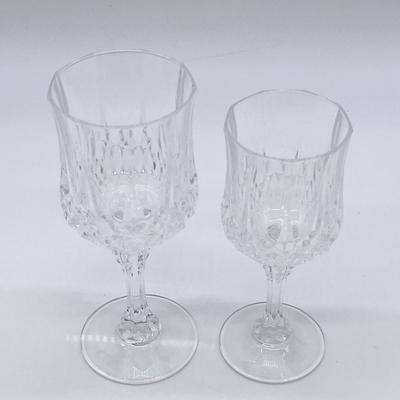 Set Twenty (20) ~ Stemmed Water Goblets & Wine Glasses