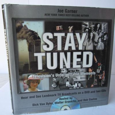 Lot 366: 2 Large Hard Cover Books: Madonna, Stay Tuned, TV's Unforgettable Moments