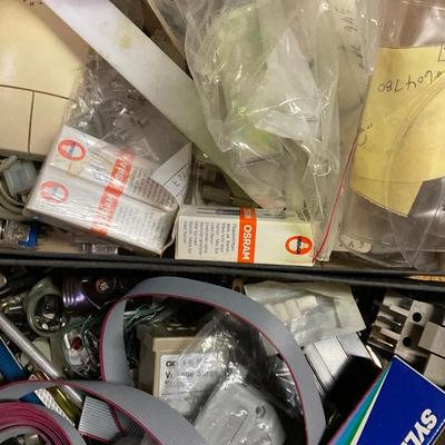 Two Box Of Miscellaneous Computer/ Photography parts