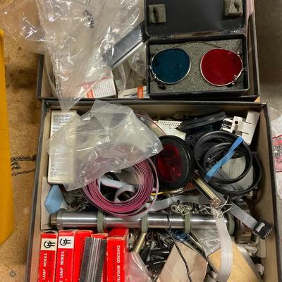 Two Box Of Miscellaneous Computer/ Photography parts