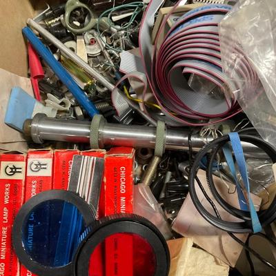 Two Box Of Miscellaneous Computer/ Photography parts