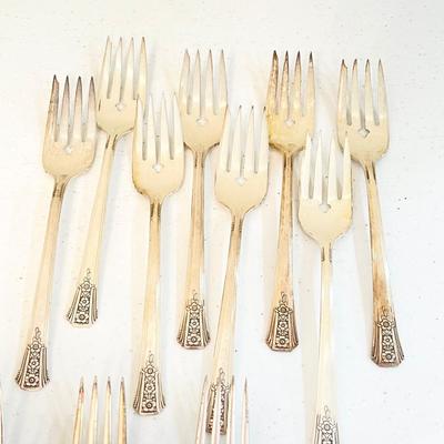 ONIEDA ~ Community Flatware ~ 2 Patterns ~ Service for 8 ~ Total of 96 Pieces
