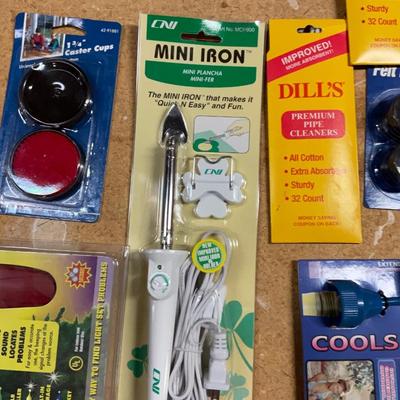Mini Iron, Twist And Mist, Light Set Tester And Felt Pads.