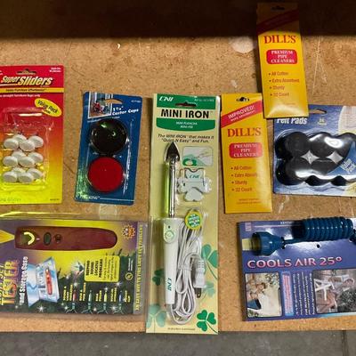 Mini Iron, Twist And Mist, Light Set Tester And Felt Pads.