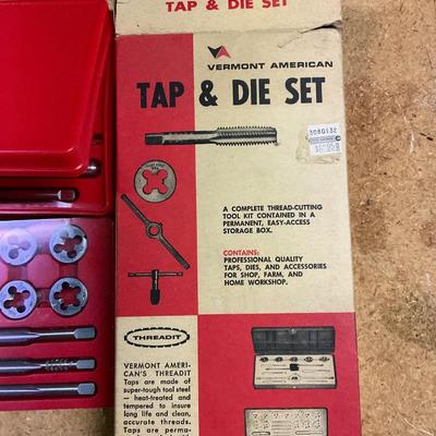 Vermont American Tap And Die Set