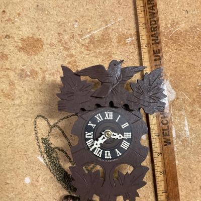 Small Cuckoo Clock Made In Germany.