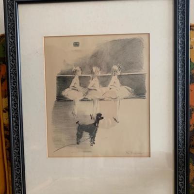 "Little Ballerinas"  Print by Margery Ryerson