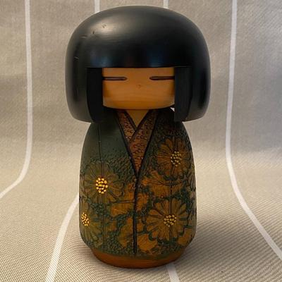 Vintage Kokeshi Doll