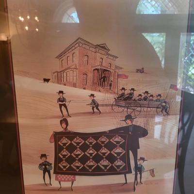 2 Pieces of P Buckley Moss Artwork