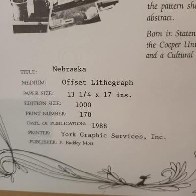 2 Pieces of P Buckley Moss Artwork