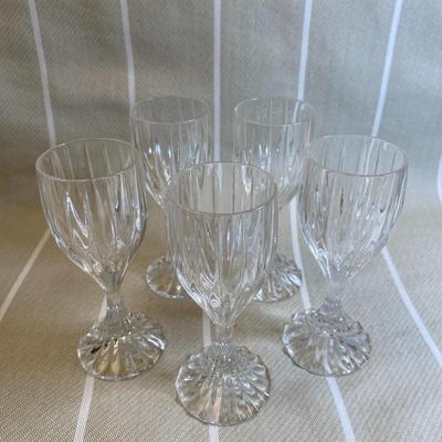Mikasa Park Lane Port / Cordial Wine Glasses (5)