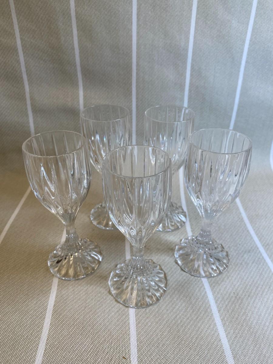 Mikasa Park Lane Port / Cordial Wine Glasses (5)