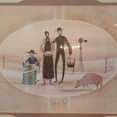3 Pieces of P Buckley Moss Artwork